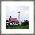 Tawas Point Lighthouse Ii Framed Print