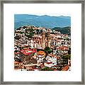 Taxco From Above Framed Print