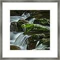 Tennessee Smoky Mountains Cascades Framed Print