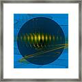 Tension/abstract Design Framed Print