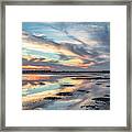 Texas Coastal Sunset Framed Print