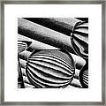 Texture And Pattern Framed Print