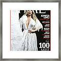 The 100 Most Influential People - Jennifer Lopez Framed Print