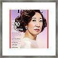 The 100 Most Influential People - Sandra Oh Framed Print