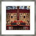 The 1908 State Theatre - Bay City, Michigan Framed Print