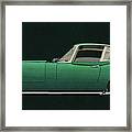 The 1960 Jaguar E Type Is The Most Beautiful Jaguar Ever Built. Framed Print