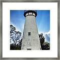 The Amelia Island Lighthouse Framed Print