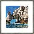 The Arch Cabo San Lucas Framed Print