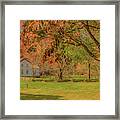 The Becky Cable Place In Autumn Framed Print