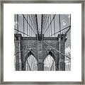 The Brooklyn Bridge Framed Print