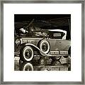 The Cadillac V16 Roadster Is A True Sports Car Framed Print