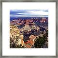 The Canyon Awakens Framed Print