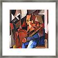 The Cello Man. Framed Print