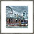 The Changing Brooklyn Waterfront Framed Print