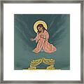 The Child Mary Soon To Become The Ark Of The Covenant Framed Print