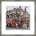 The Churchill Arms, Nothing Hill, London, Uk Framed Print
