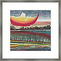 The Cleft Sun Aspires To Reach The Depths Of The Earth Framed Print