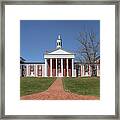 The Colonnade - Washington And Lee University Framed Print