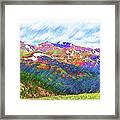 The Colorado Continental Divide On Loveland Pass Framed Print