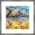 The Colors Of Autumn Panorama Framed Print