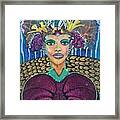 The Coral Queen Framed Print