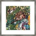 The Cottage At The Hills Framed Print