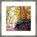 The Country Road Framed Print