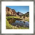 The Crooked River Framed Print
