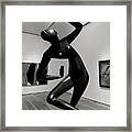 The Dancer In The Dark Framed Print