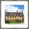 The Dial House In Bourton Framed Print