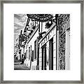 The Dingle Pub In Black And White Framed Print