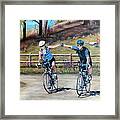 The End Of The Ride Framed Print