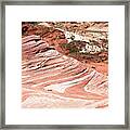 The Fire Wave In Valley Of Fire State Park Framed Print
