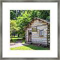 The First Berry-lincoln Store - New Salem, Illinois Framed Print