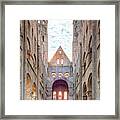 The Forgotten Abbey 3 Framed Print