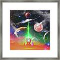 The Future Of Space Exploration Framed Print