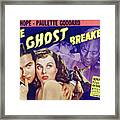 ''the Ghost Breakers'', With Bob Hope And Paulette Goddard, 1940 Framed Print