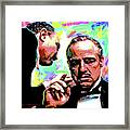 The Godfather - Marlon Brando Framed Print