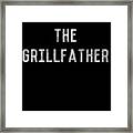 The Grillfather Retro Framed Print