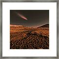 Don't Look Up Framed Print