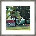 The Hay Is In Framed Print