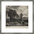 The Hay Wain 1899 Timothy Cole Framed Print