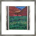 The Homestead On The Hill Framed Print