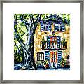 The House In Provence Framed Print