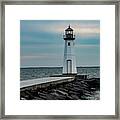 The Little Lighthouse Framed Print