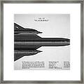 The Lockheed Sr-71 Blackbird Framed Print