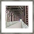 The Long Walk To Nowhere Framed Print
