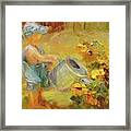 The Magic Of Sunflowers Framed Print