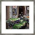 The Market In Palermo, Sicily Framed Print