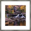 The Mill At Glade Creek, Autumn Framed Print